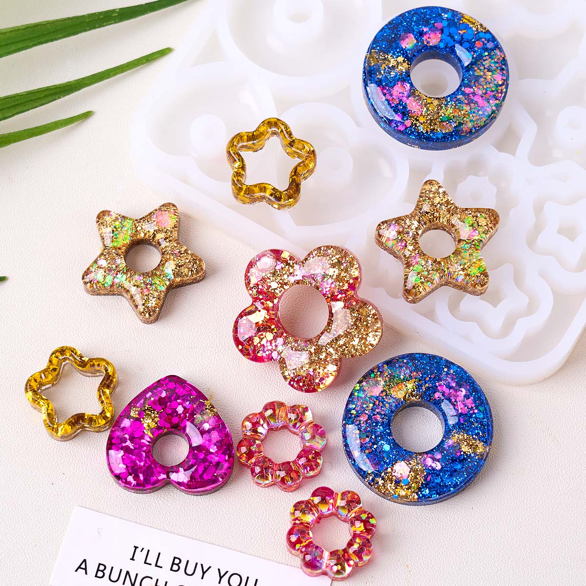 Jewelry Making Mold - Multifuntional Jewelry Silicone Mold DIY Handmade