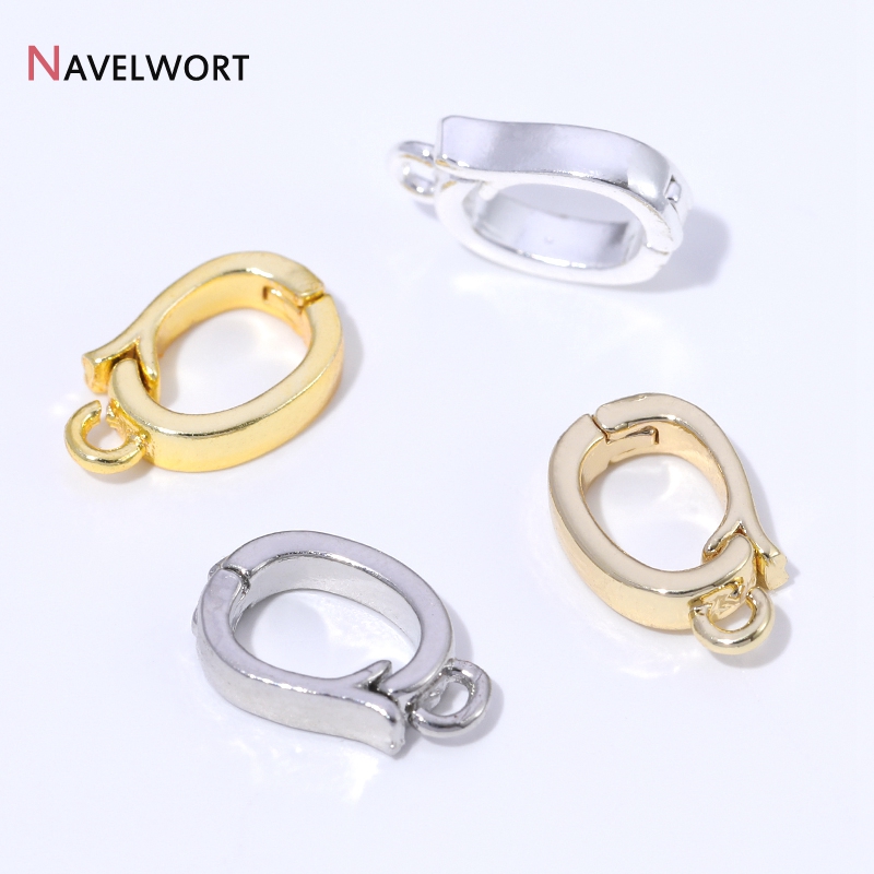 Jewelry Making Gold - 14K/18K Gold Plated Brass Metal Hinged