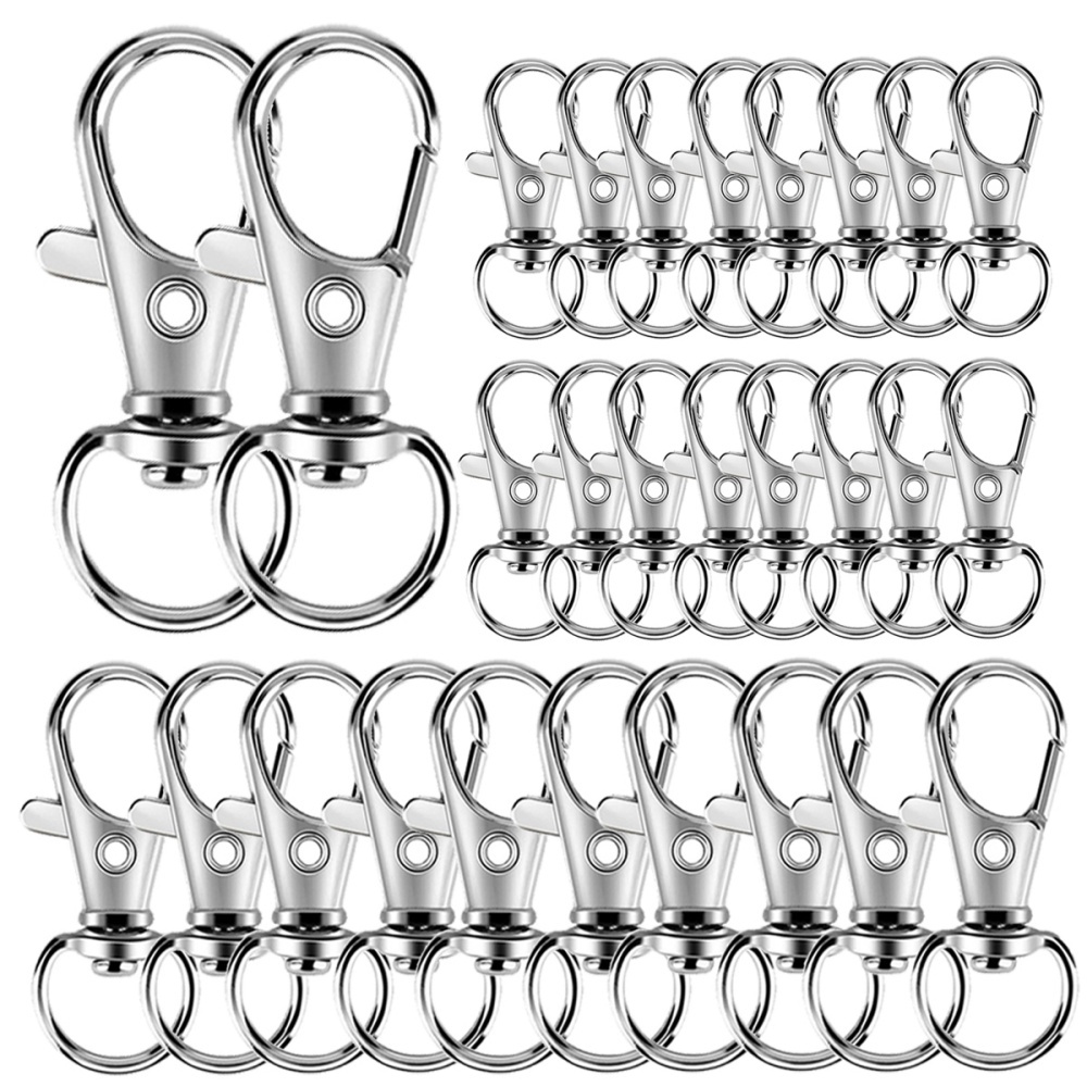 25-200Pcs Metal Swivel Snap Ho - Jewelry Making Chain recension och pris