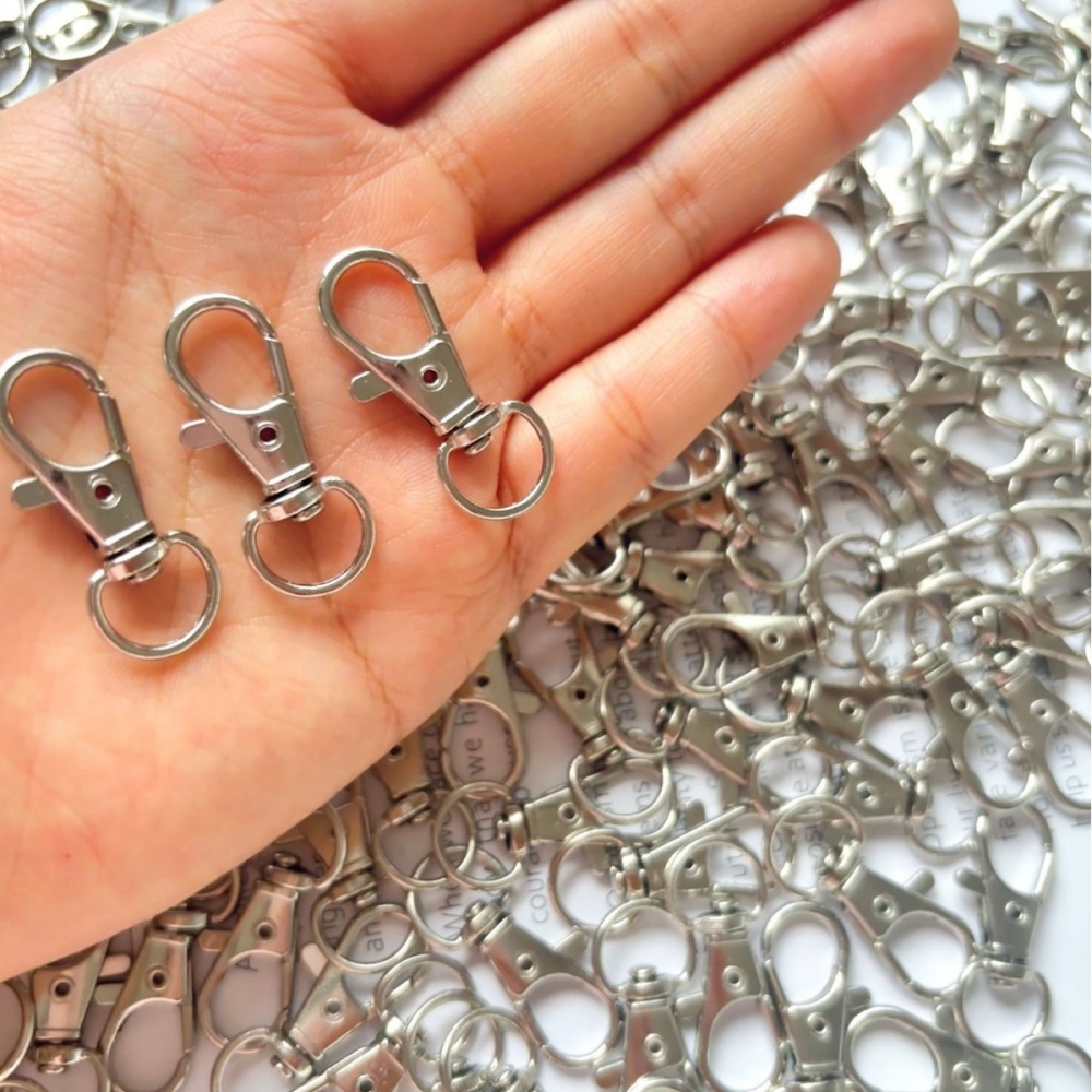 25-200Pcs Metal Swivel Snap Ho - Jewelry Making Chain recension och pris