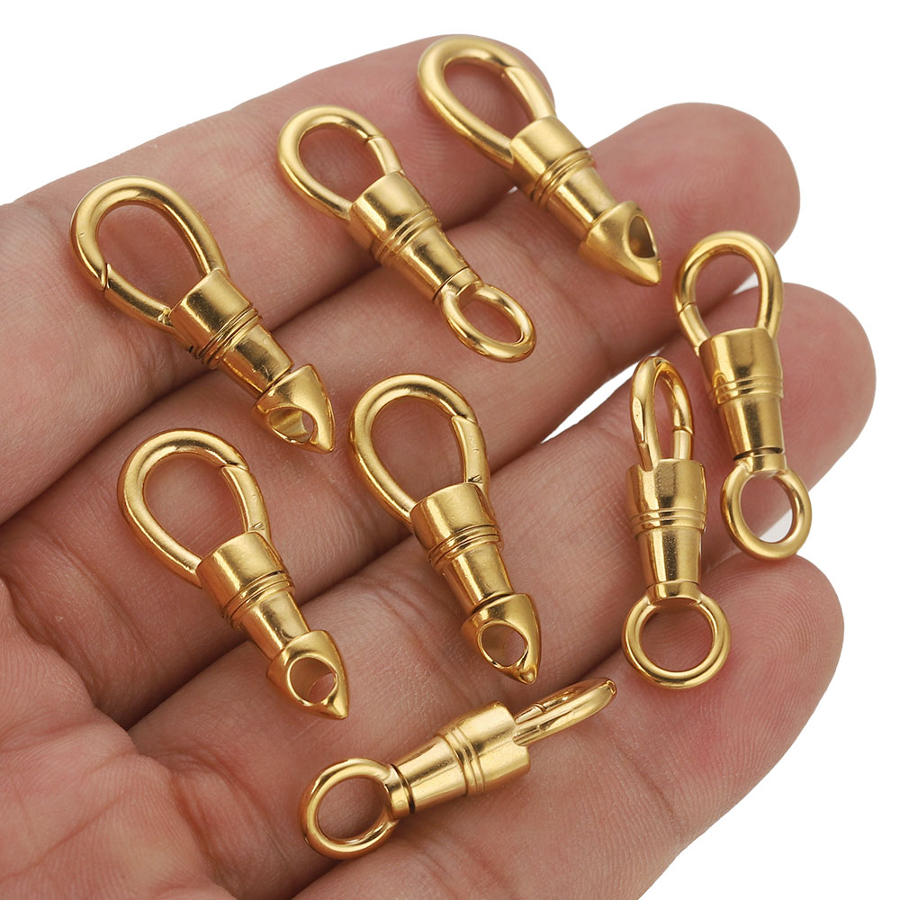 2pcs/lot Stainless Steel Bag K - Jewelry Making Chain recension och pris