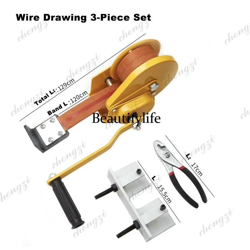 Desktop Small Manual Wire Draw - Jewelry Making Gold recension och pris