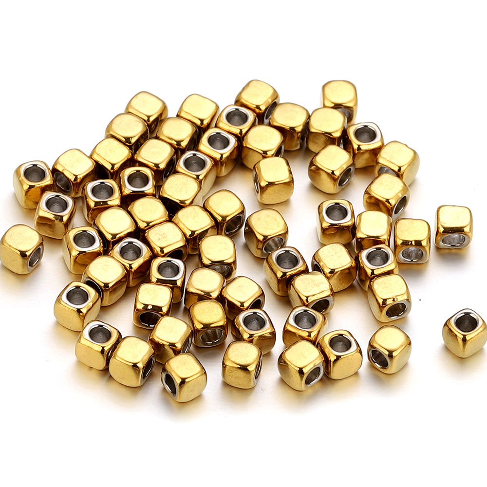 50pcs 2/3/4mm Stainless Steel  - Jewelry Making Supplies Wholesale recension och pris