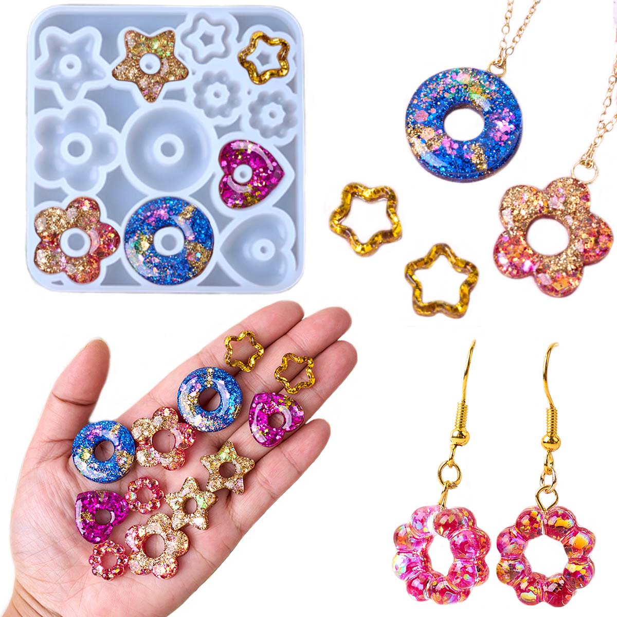 Multifuntional Jewelry Silicon - Jewelry Making Mold recension och pris