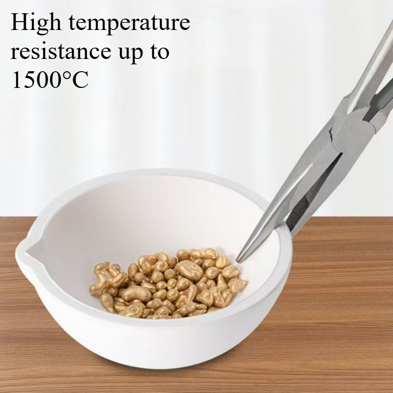 1500°C High Temp Quartz Crucib - Jewelry Making Anvil recension och pris