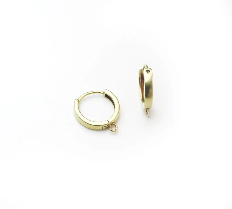 10pcs Brass Ear Hoops, Leverba - Jewelry Making Brass recension och pris