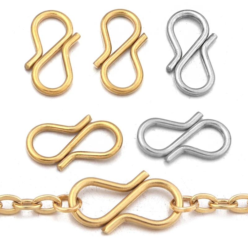 30pcs Stainless Steel S Shape  - Jewelry Making Chain recension och pris