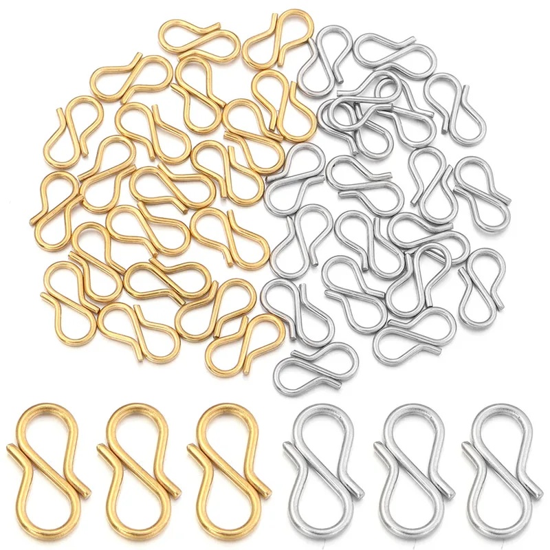 30pcs Stainless Steel S Shape  - Jewelry Making Chain recension och pris