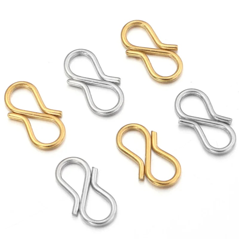 30pcs Stainless Steel S Shape  - Jewelry Making Chain recension och pris