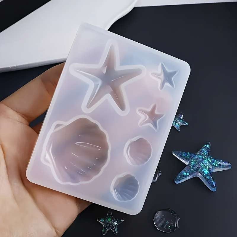 DIY Ocean Theme Crystal Epoxy  - Jewelry Making Mold recension och pris