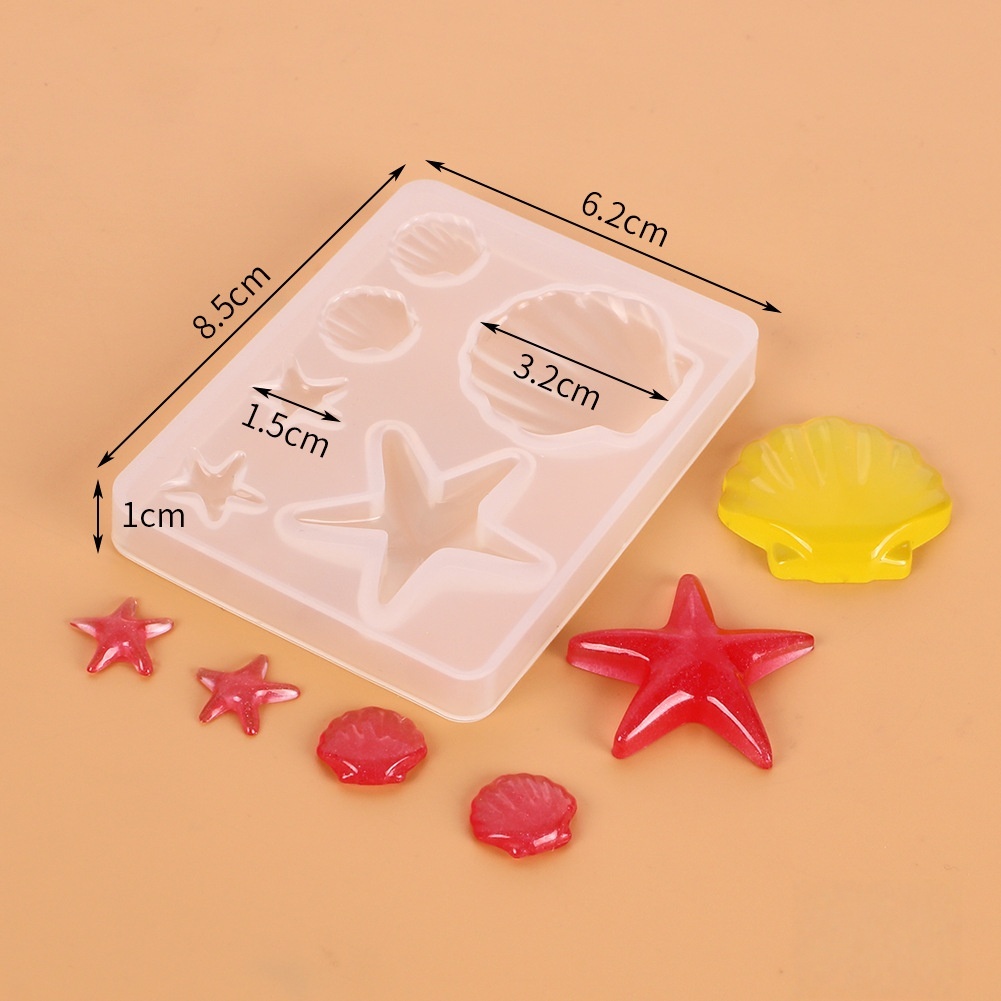 DIY Ocean Theme Crystal Epoxy  - Jewelry Making Mold recension och pris
