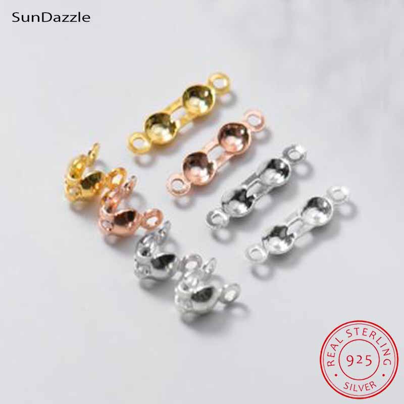 4pcs Genuine Real Pure Solid 9 - Jewelry Making Gold recension och pris