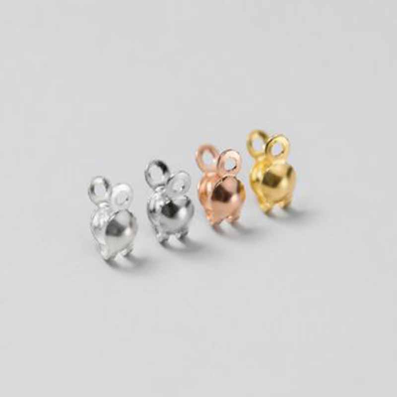 4pcs Genuine Real Pure Solid 9 - Jewelry Making Gold recension och pris