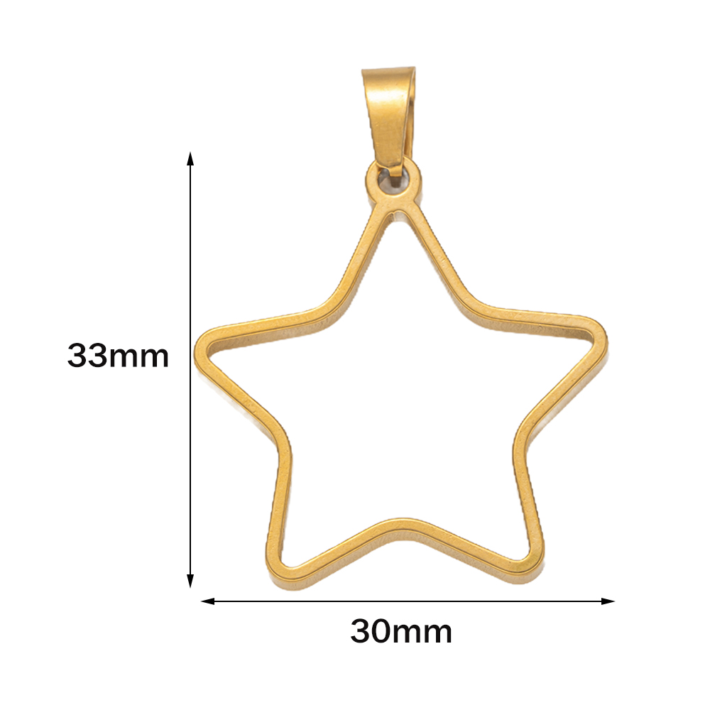 5pcs Stainless Steel Open Back - Jewelry Making Mold recension och pris