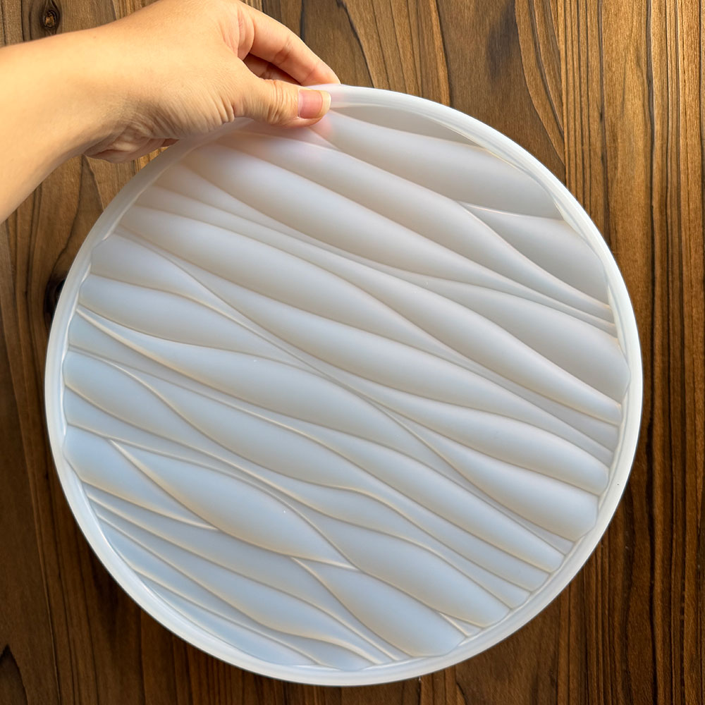 Large Round Tray Silicone Mold - Jewelry Making Mold recension och pris