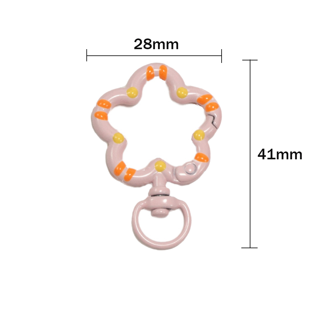 5pcs Flower Metal Lobster Claw - Jewelry Making Chain recension och pris