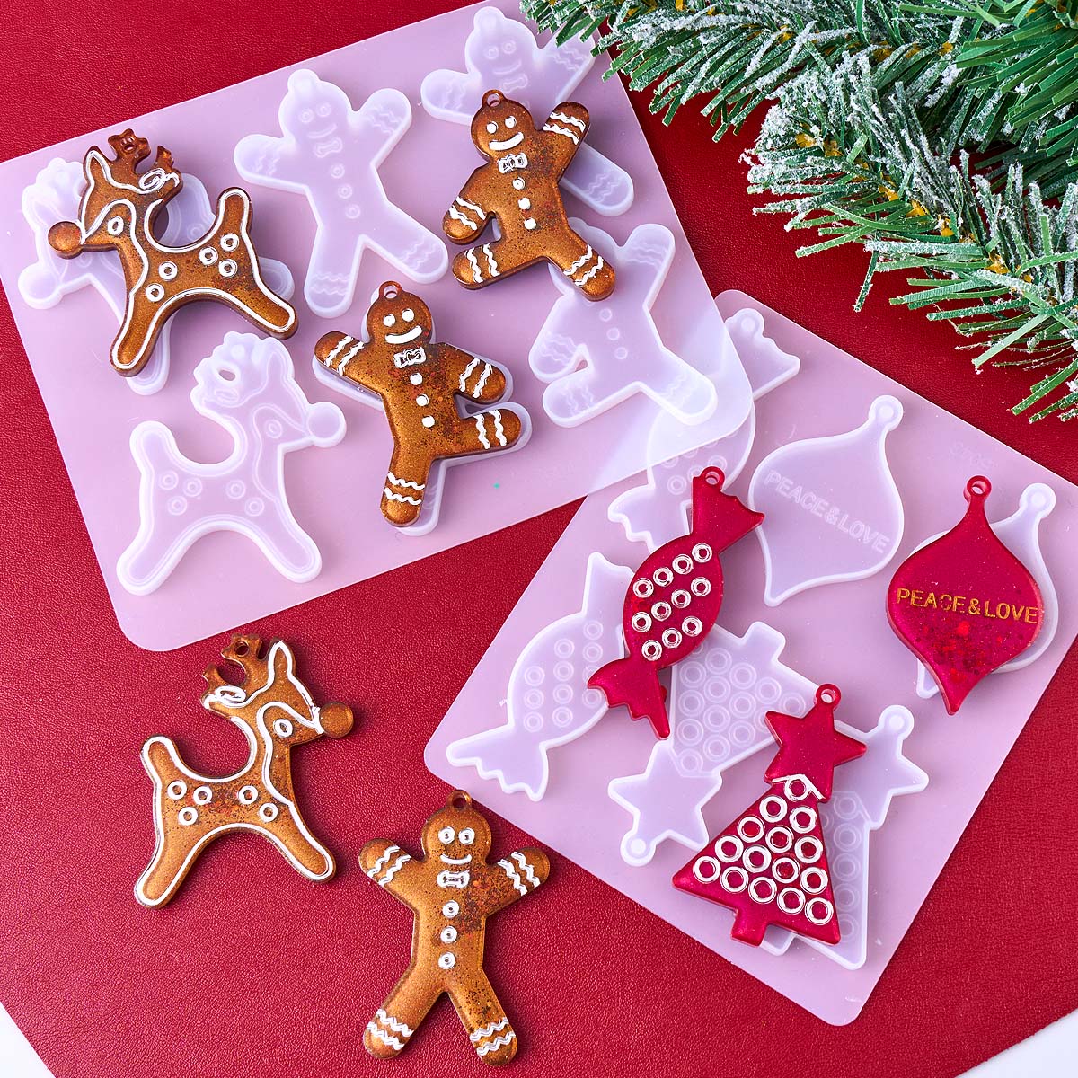 Christmas Series Earrings Pend - Jewelry Making Mold recension och pris
