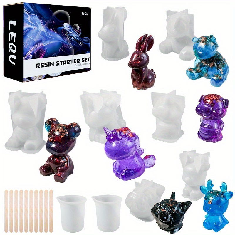 19pcs Resin-Made Mold Set, Sui - Jewelry Making Mold recension och pris