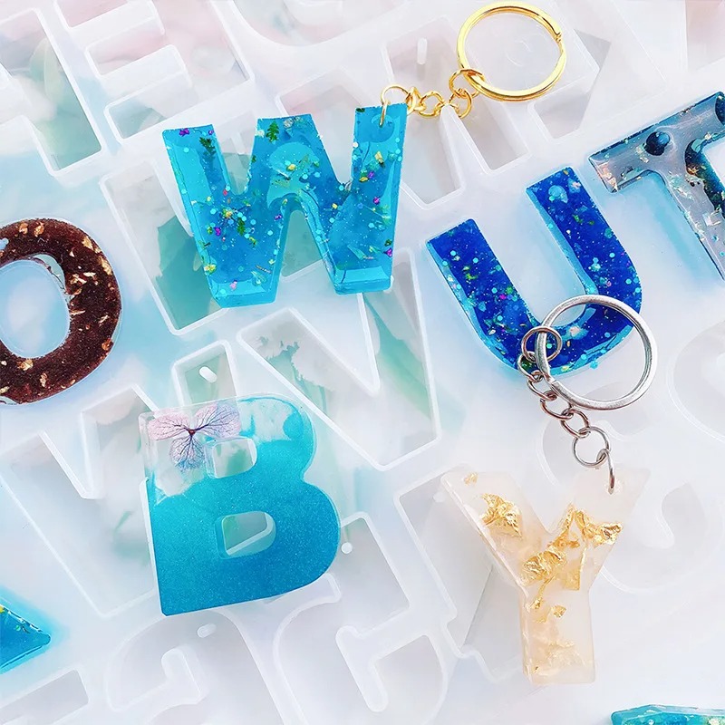 Alphabet Epoxy Resin Silicone  - Jewelry Making Mold recension och pris