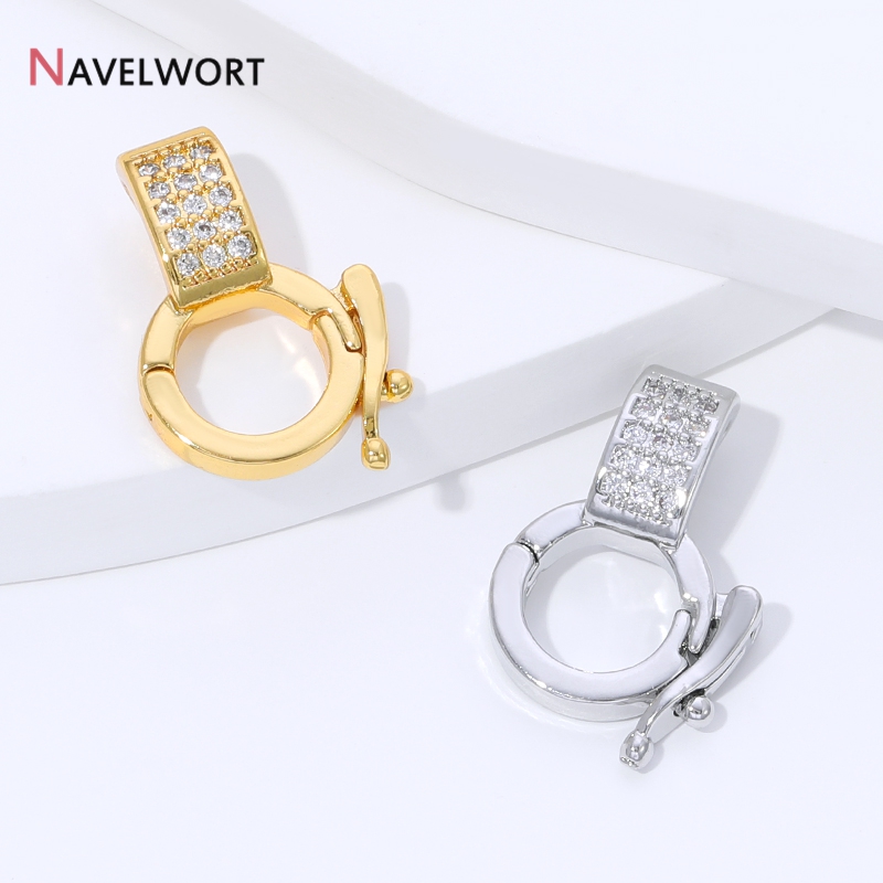 18K Gold Plated Brass Inlaid Z - Jewelry Making Gold recension och pris