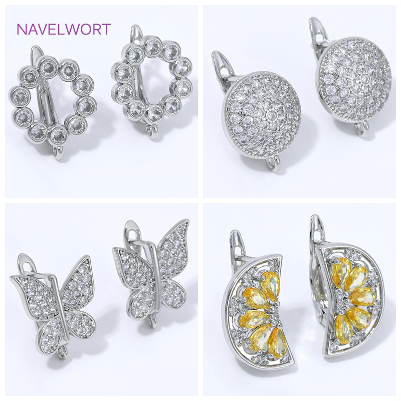 18K Gold Plated Fan Shape Flow - Jewelry Making Pieces recension och pris