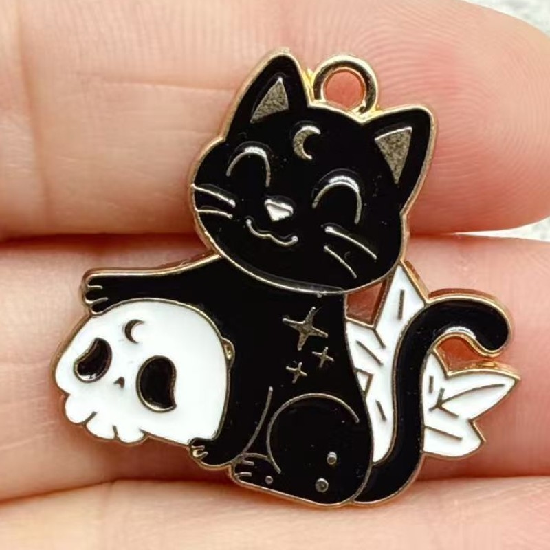 10pcs Original Alloy Enamel Bl - Jewelry Making Brass recension och pris