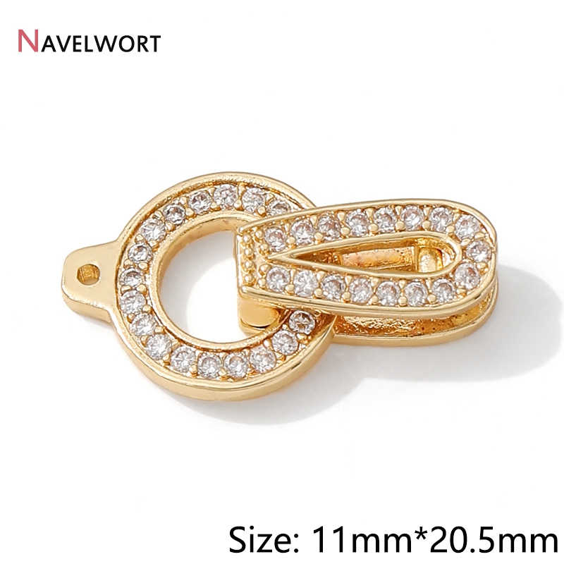 1/2/3Pcs 14K Gold Plated Round - Jewelry Making Brass recension och pris