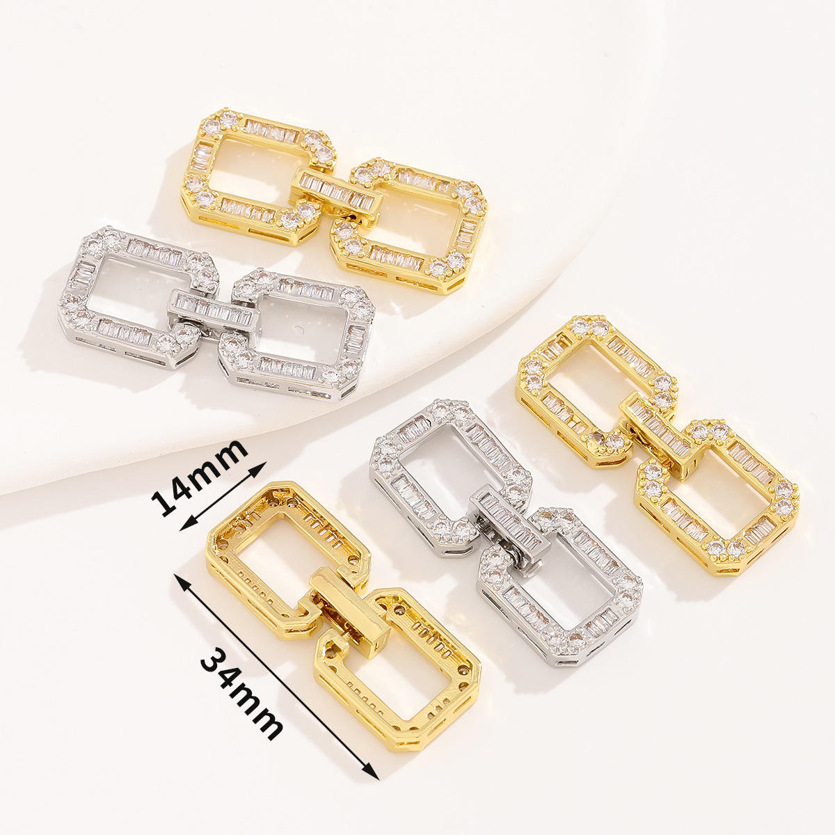 Juya 18K Gold Plated Decorativ - Jewelry Making Pieces recension och pris