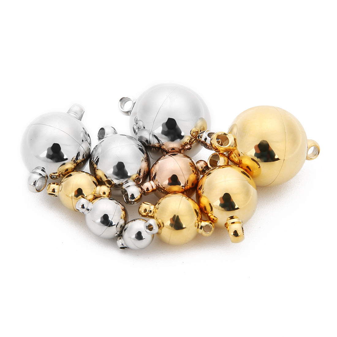 2pcs Stainless Steel Magnetic  - Jewelry Making Brass recension och pris