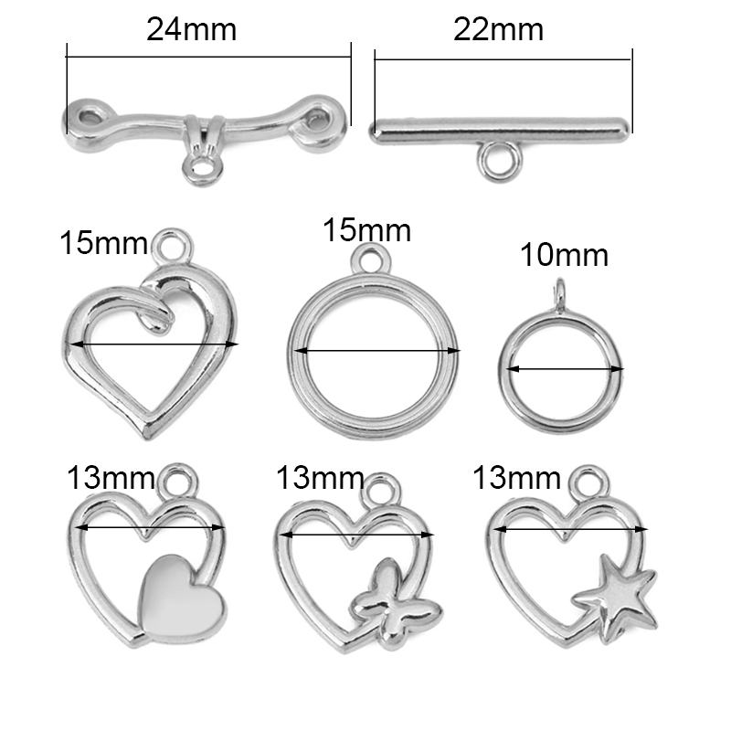 5sets PVD Never Fade Stainless - Jewelry Making Brass recension och pris