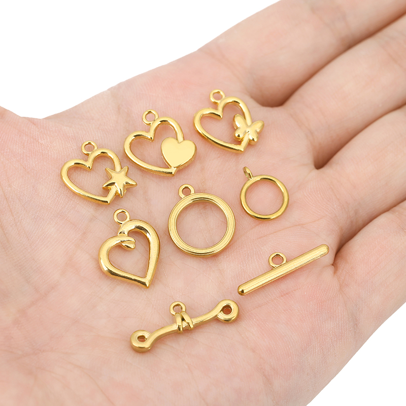 5sets PVD Never Fade Stainless - Jewelry Making Brass recension och pris
