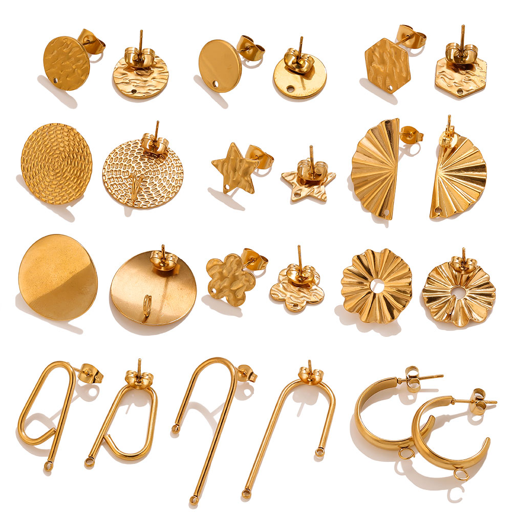 10pcs Stainless Steel Earrings - Jewelry Making Supplies Wholesale recension och pris