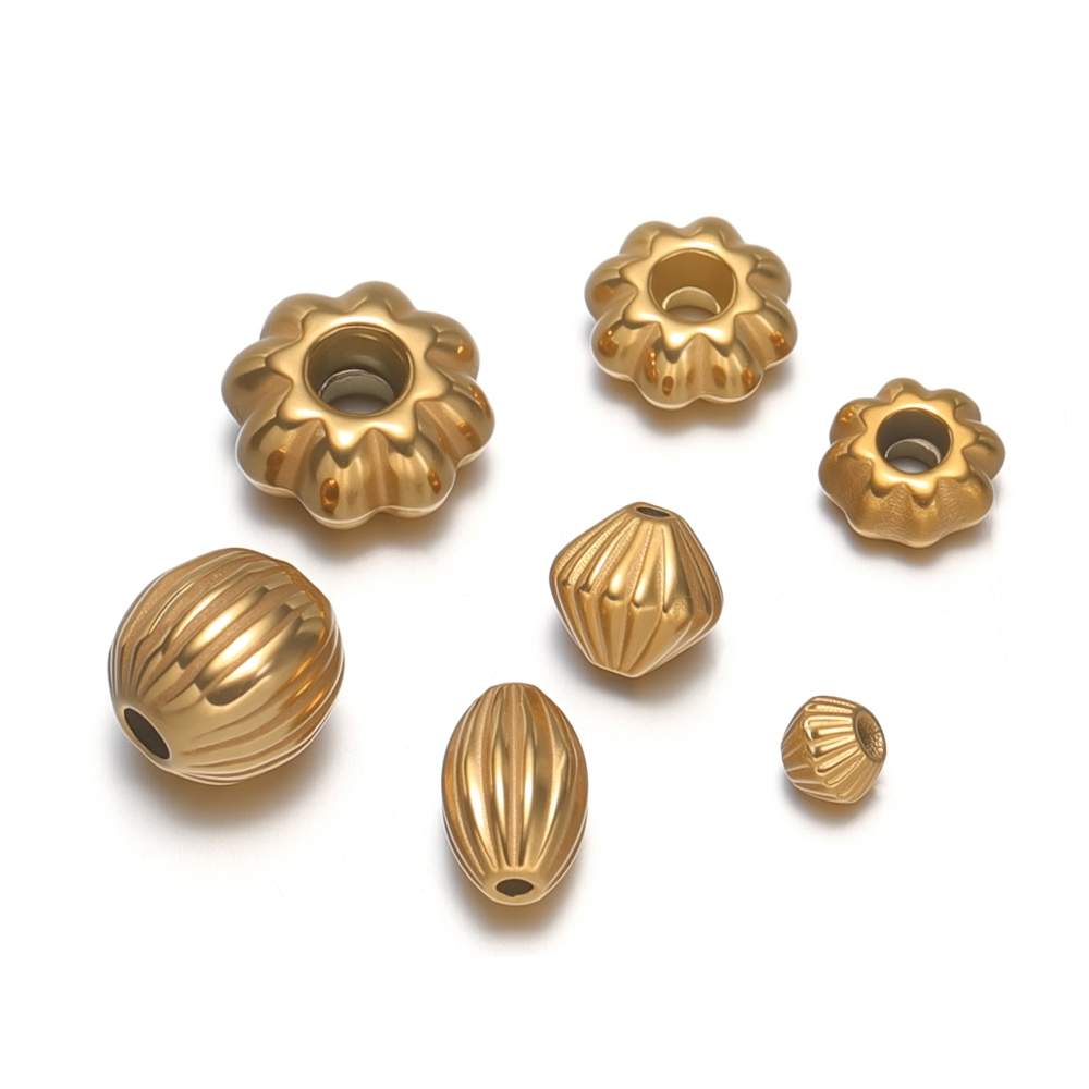 20Pcs Stainless Steel Flower B - Jewelry Making Supplies Wholesale recension och pris