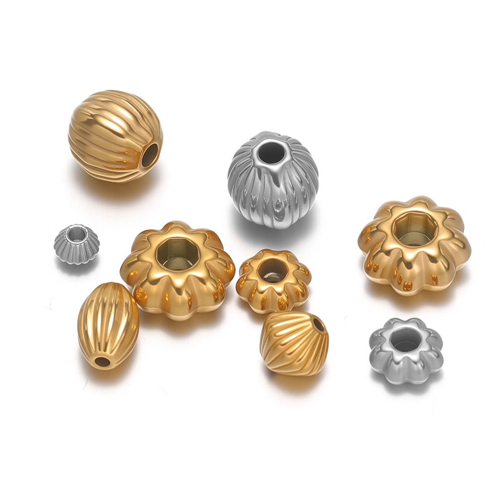 20Pcs Stainless Steel Flower B - Jewelry Making Supplies Wholesale recension och pris