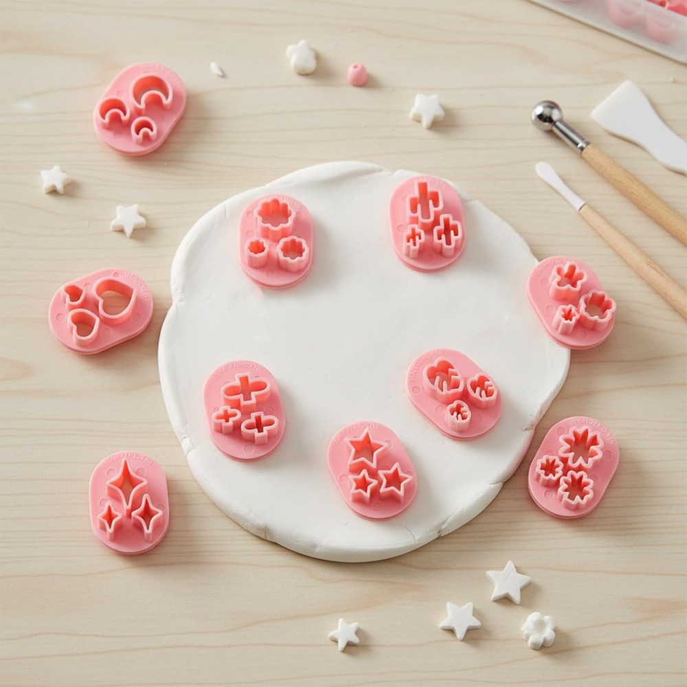 10 Pcs Polymer Clay Cutters, F - Jewelry Making Mold recension och pris