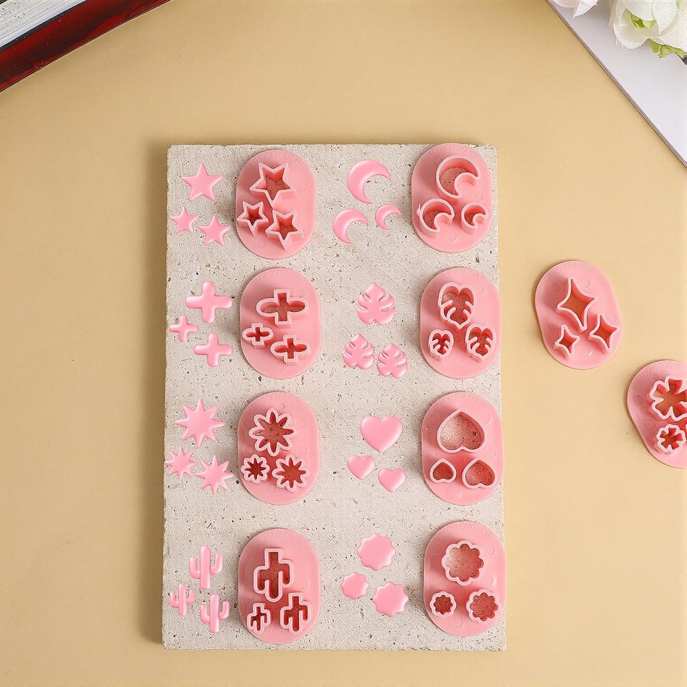 10 Pcs Polymer Clay Cutters, F - Jewelry Making Mold recension och pris