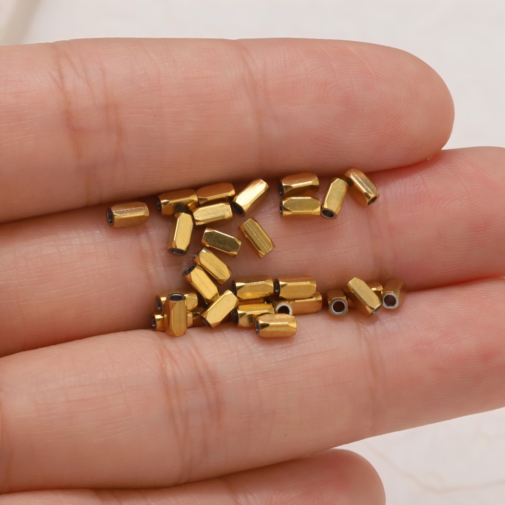 20pcs 18K Gold Stainless Steel - Jewelry Making Supplies Wholesale recension och pris