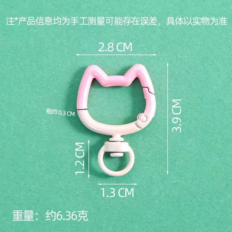 5-10PCS Gradient Cute Cat Clas - Jewelry Making Chain recension och pris